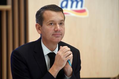 Deutschland, Karlsruhe, 24.10.2019 Jahrespressekonferenz von dm-rogerie-markt GmbH + Co. KG Foto: Christoph Werner, Vors-stock-foto