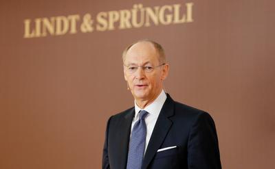 Foto Manuel Geisser 07.03. 2023 Kilchberg ZH Lindt & Spruengli Medienkonferenz Jahresbilanz in Kilchberg CEO Dr. Adalber-stock-foto