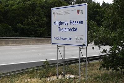 23 06 2018 xjhx Verkehr Reise Auf des E Highway Deutschland auf der A5 zwischen Frankfurt und Dar-stock-photo