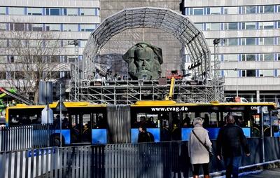 Chemnitz - Europ?ische Kulkturhauptstadt 2025 vor der Er?ffnung-stock-foto
