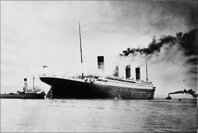 The "Titanic", British steamship of-stock-foto