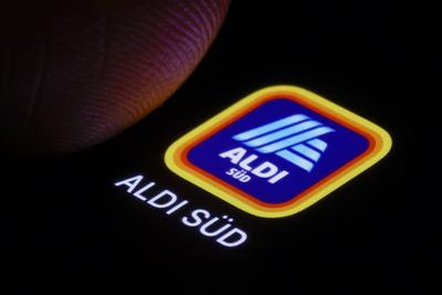 ALDI SUED App-stock-foto