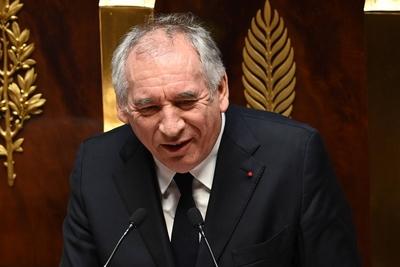 Prime Minister Francois Bayrou' speech of general politic in front of the French National Assembly-stock-foto