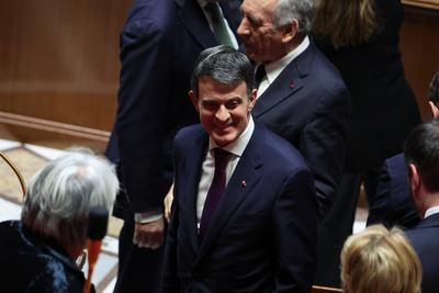 Discours de politique generale de Francois Bayrou a l'Assemblee Nationale-stock-foto