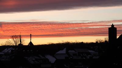 14.01.2025,Deutschland, NRW,Jahreszeiten, Winter,Sonnenaufgang im S?den von Dortmund,-stock-foto