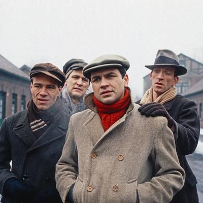 Rote Erde, Fernsehserie, Deutschland 1983 / 1990, Folge: Franzosenzeche , Darsteller: Klaus J. Behrendt, Ingo Naujoks, H-stock-foto