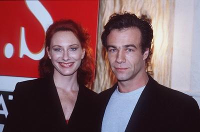 Bildnummer: 56810720  Datum: 01.12.1994  Copyright: imago/teutopressPressekonferenz A.S. (SAT.1) Andrea Sawatzki u. Klaus J. Behrendt 12/94 te Serie Fernsehen TV-Produktion Schauspiel quer Portrait neutral People x0x xkg 1994 quer  56810720 Date 01 12 1994 Copyright Imago  Press conference a S SAT 1 Andrea Sawatzki U Klaus J Behrendt 12 94 Te Series Television TV Production Acting horizontal Portrait neutral Celebrities x0x xkg 1994 horizontal-stock-foto