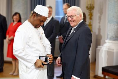 Diplomatischer Corps, Neujahrsempfang des Bundespr?sidenten im Schloss Bellevue, Berlin 14.01.2025-stock-foto