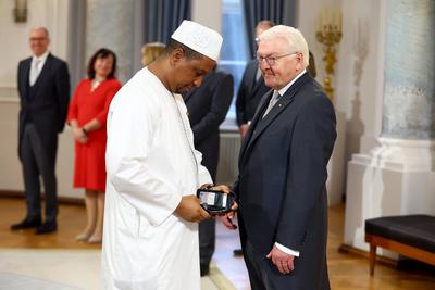 Diplomatischer Corps, Neujahrsempfang des Bundespr?sidenten im Schloss Bellevue, Berlin 14.01.2025-stock-foto