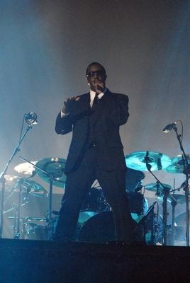 Rapper P. Diddy w?hrend eines Konzertes in der Olympiahalle in M?nchen-stock-foto