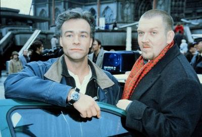 TATORT Folge Manila Ringfahndung auf einer Autobahn bei K?ln Jugendliche Gangster haben zum wi-stock-foto