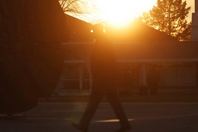 News Bilder des Tages 14.01.2025 Sonnige Impressionen aus Darmstadt vor Regentagen mit Niedersch?gen Regen Schnee und Mi-stock-foto