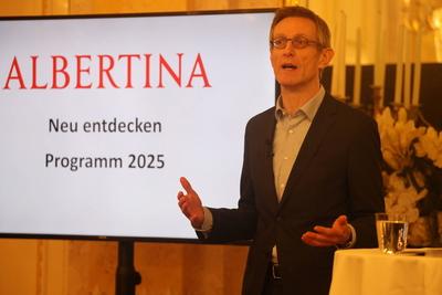 ALBERTINA Programmpr?sentation 2025-stock-foto