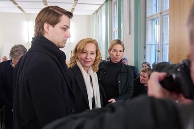 Landgericht verhandelt ueber Klage von Schlesinger gegen den RBB-stock-foto