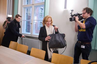 Landgericht verhandelt ueber Klage von Schlesinger gegen den RBB-stock-foto