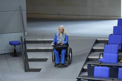 Sitzung des Deutschen Bundestags, Stephanie Aeffner, Gr?ne, MdB Sitzung des Deutschen Bundestags, Rede, Plenum, Stephani-stock-photo