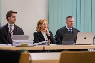 Landgericht verhandelt ueber Klage von Schlesinger gegen den RBB-stock-foto