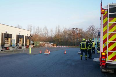 B?ttelborn 15.01.2025: Ausgetretenes Gefahrgut bei HEGRO-stock-foto
