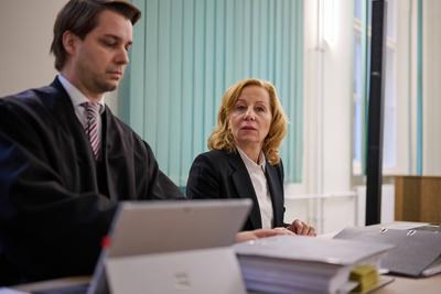 Landgericht verhandelt ueber Klage von Schlesinger gegen den RBB-stock-foto