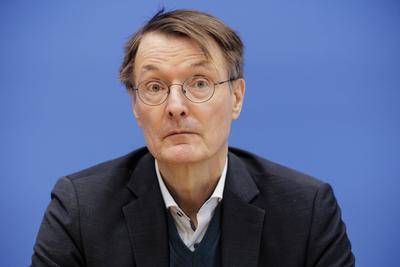 Karl Lauterbach-stock-foto