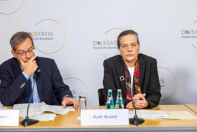 DESTATIS, Statistisches Bundesamt, Bruttoinlandsprodukt im Jahr 2024-stock-foto
