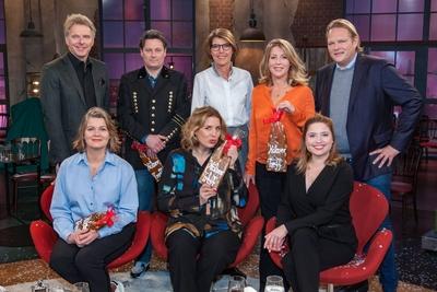 J?rg Pilawa Andreas Schreiter Bettina B?ttinger Anne Gesthuysen Bj?rn Freitag Birge Schade Ele-stock-foto