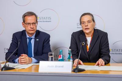 DESTATIS, Statistisches Bundesamt, Bruttoinlandsprodukt im Jahr 2024-stock-foto