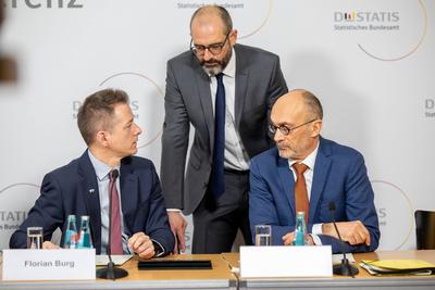 DESTATIS, Statistisches Bundesamt, Bruttoinlandsprodukt im Jahr 2024-stock-foto