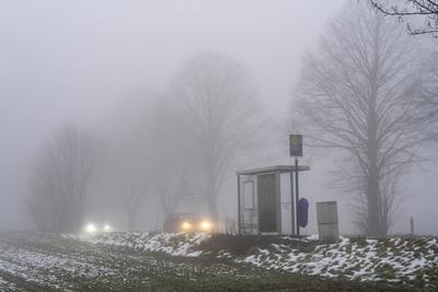 Dichter Nebel-stock-foto