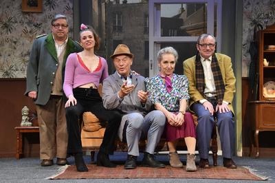 Stephan Bieker, Franziska Ferrari, Tom Gerhardt, Irene Schwarz, Stefan Preiss-stock-photo