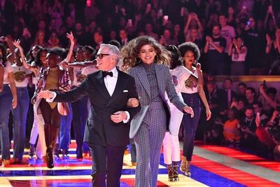 Paris Fashion Week Defile PAP Automne Hiver 2019 2020 TOMMY HILFIGER Tommy Hilfiger Womenswear A-stock-photo