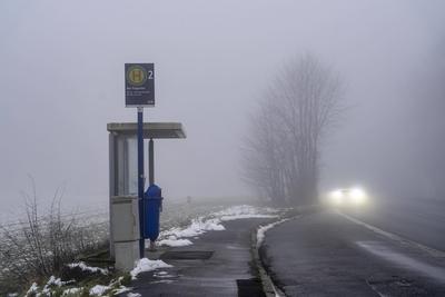 Dichter Nebel-stock-foto