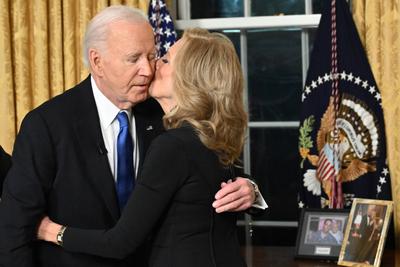 Biden Farewell Address-stock-photo
