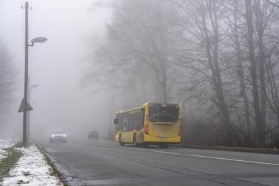 Dichter Nebel-stock-foto