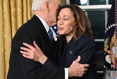 Biden Farewell Address-stock-photo