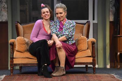 Franziska Ferrari, Irene Schwarz-stock-photo