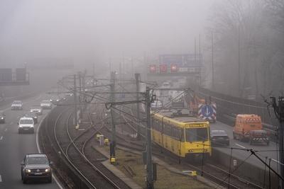 Dichter Nebel-stock-foto