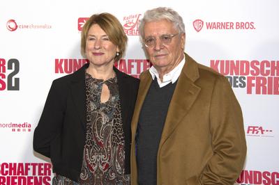 Henry H?bchen, Corinna Harfouch-stock-foto