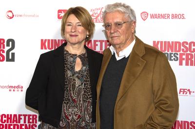 Henry H?bchen, Corinna Harfouch-stock-foto