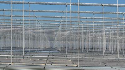 China Largest Solar Thermal Energy Storage Power Station Construction in Hami-stock-foto