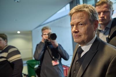 U-Ausschuss zu Atomausstieg: Robert Habeck-stock-foto