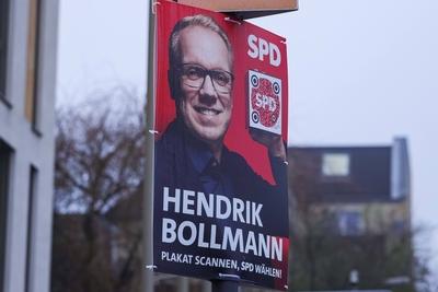 Wahlplakate - Bundestagswahl 2025-stock-foto