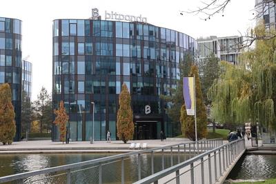 BITPANDA Zentrale in Wien Wien, 31. 10. 2024 BITPANDA Zentrale in Wien *** BITPANDA Head Office in Vienna Vienna, 31 10-stock-foto