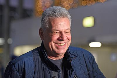 J?rgen Hingsen - Abflug der Kandidaten der RTL-TV-Show ICH BIN EIN STAR HOLT MICH HIER RAUS (Dschungelcamp) nach Austral-stock-photo