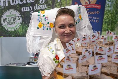 Wurst aus dem Spreewald-stock-foto