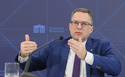 20250116 Koalition FPOE-OEVP - Details zum Budgetfahrplan-stock-foto