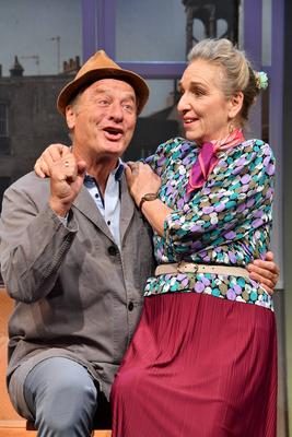 Tom Gerhardt und Irene Schwarz / Fotoprobe / Hausmeister Krause du lebst nur zweimal / Kom?die im Bayerischen Hof / Thea-stock-photo