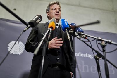 U-Ausschuss zu Atomausstieg: Robert Habeck-stock-foto