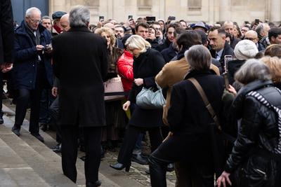 Memorial service for French far right figure Jean Marie Le Pen in Paris-stock-foto