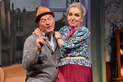 Tom Gerhardt und Irene Schwarz / Fotoprobe / Hausmeister Krause du lebst nur zweimal / Kom?die im Bayerischen Hof / Thea-stock-photo